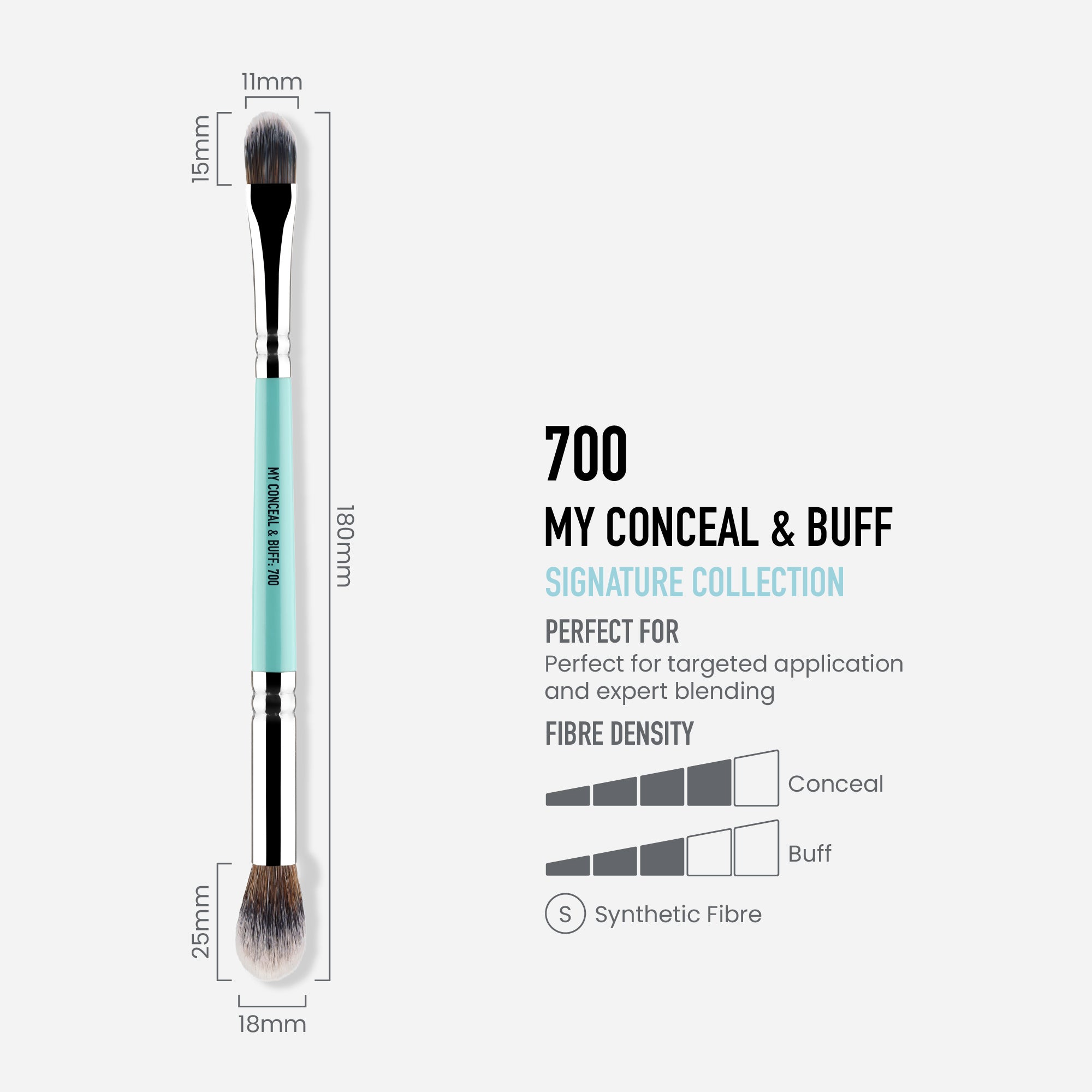 700 - MY CONCEAL & BUFF - DUAL ENDED BRUSH