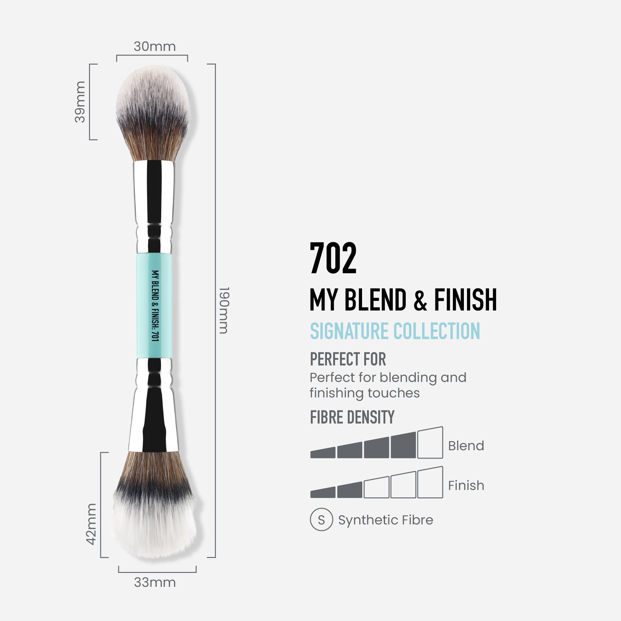 702 - MY BLEND & FINISH - DUAL ENDED BRUSH - MYKITCO.™