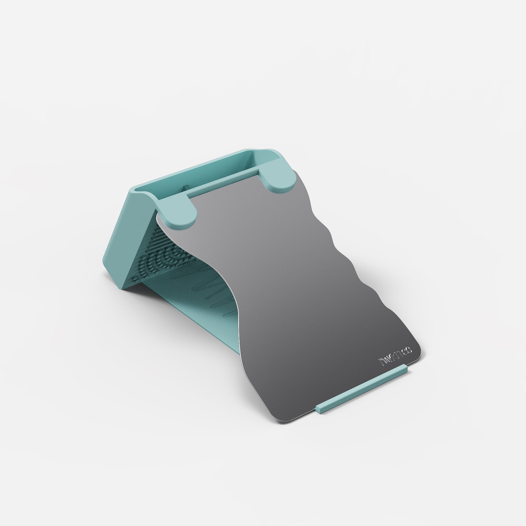 MYNETICS™ 'ON HAND' KIT - blue hand-held magnetic makeup palette kit by MYKITCO.
