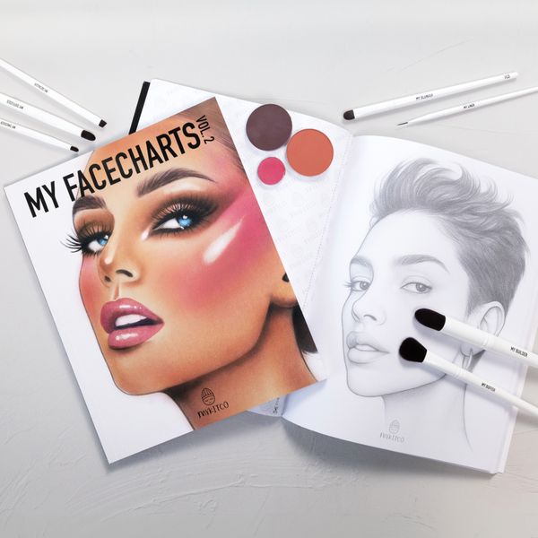 MY FACECHARTS The Diverse Facechart Book Built for Real Makeup Artist
