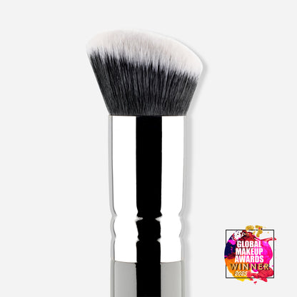MyKitCo My Flawless Foundation Brush, professional makeup brush with soft bristles for smooth foundation application.