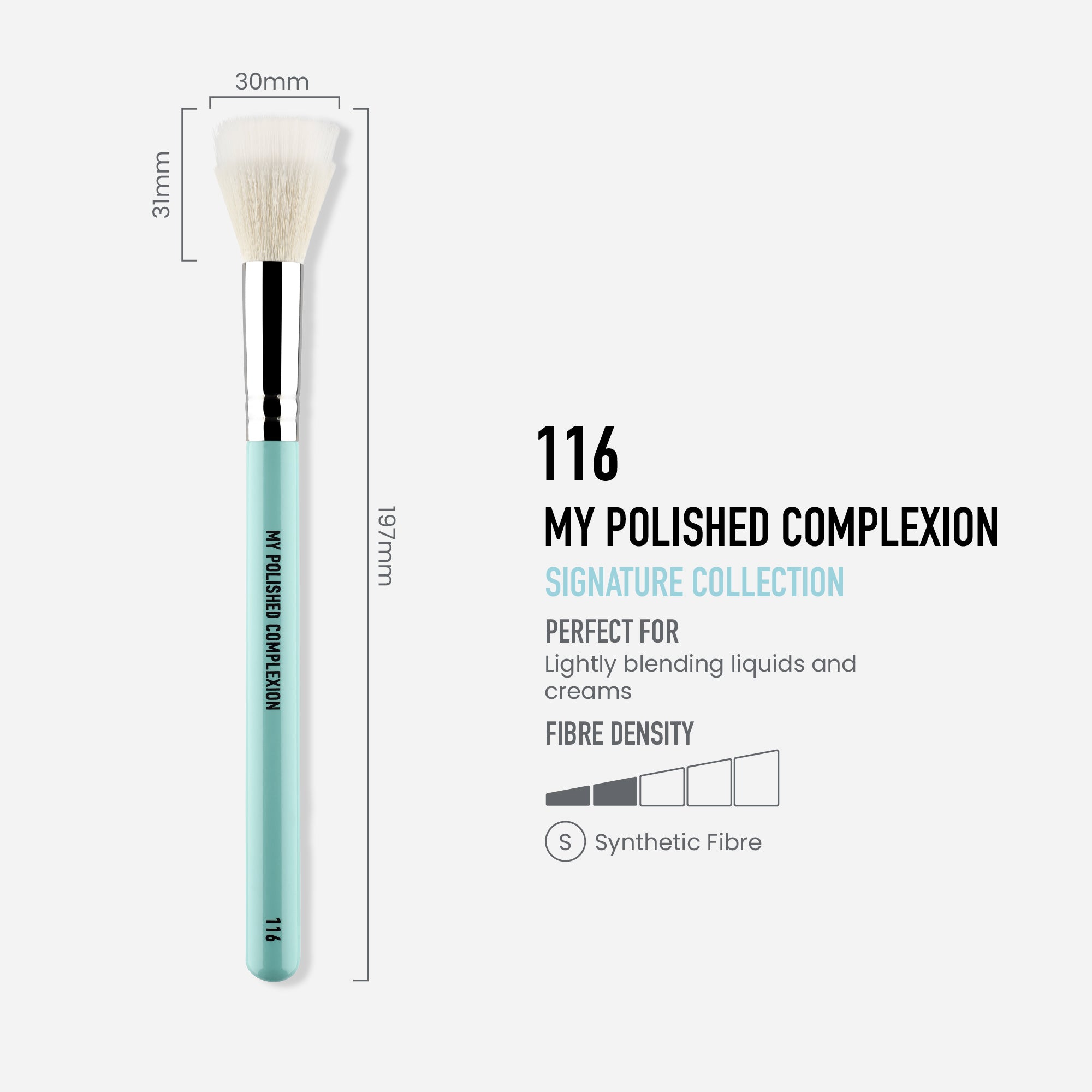 116 - MY POLISHED COMPLEXION BRUSH