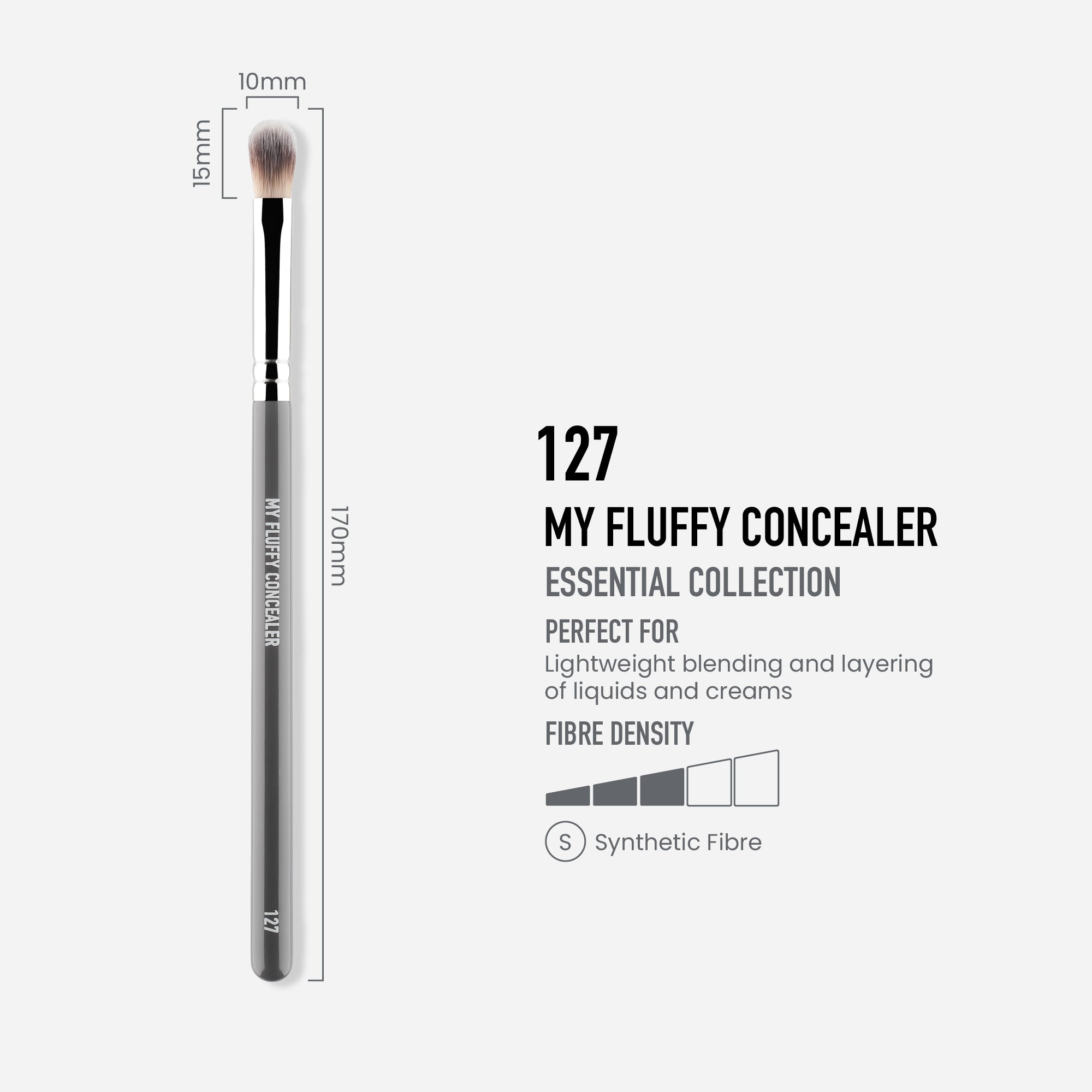 127 - MY FLUFFY CONCEALER BRUSH
