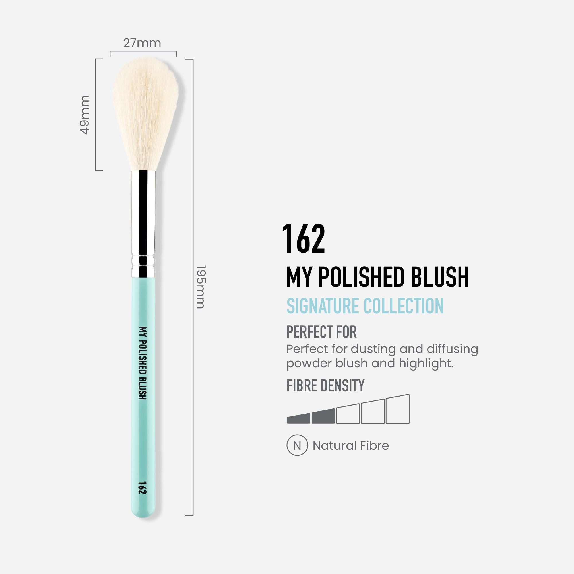 162 - MY POLISHED BLUSH BRUSH