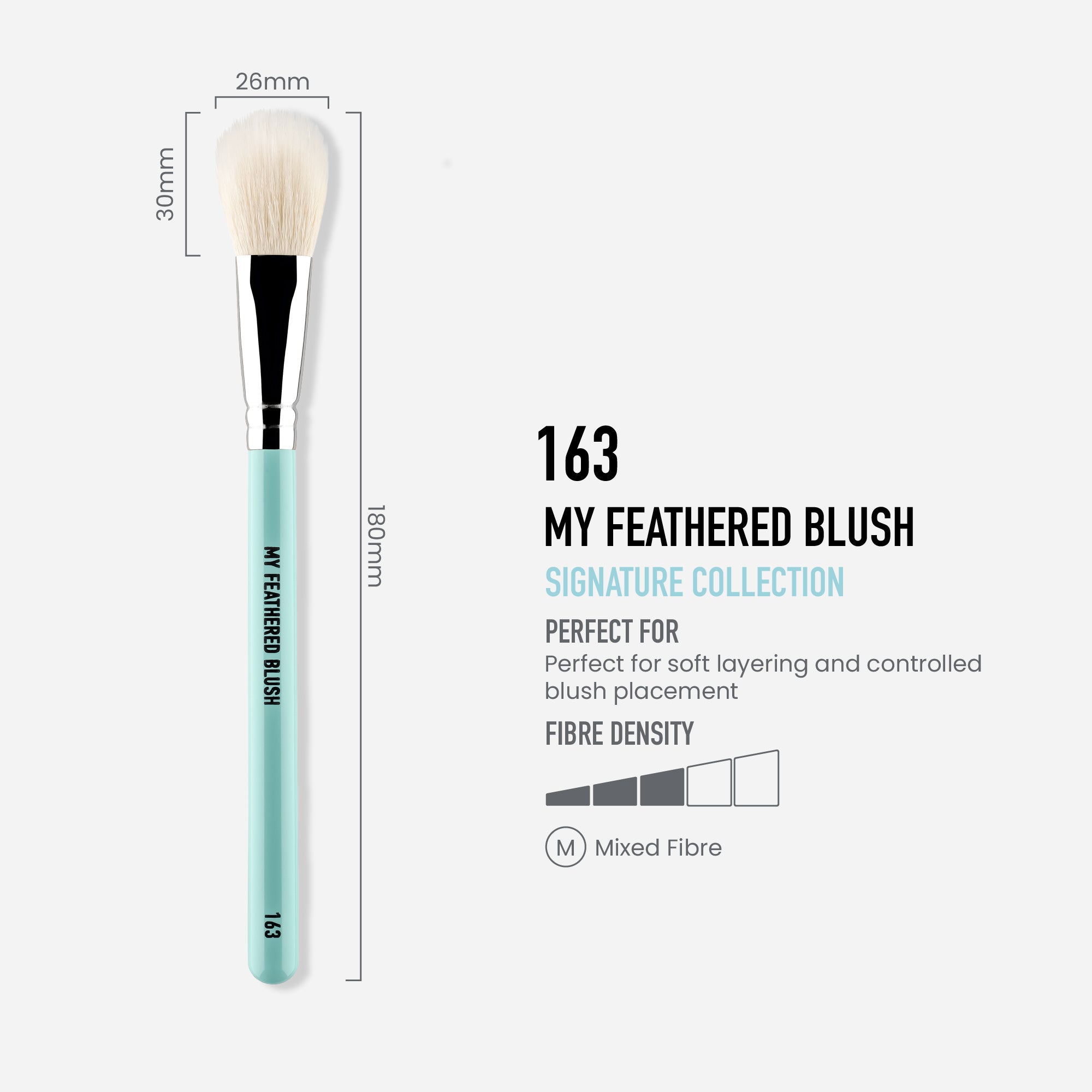 163 - MY FEATHERED BLUSH BRUSH