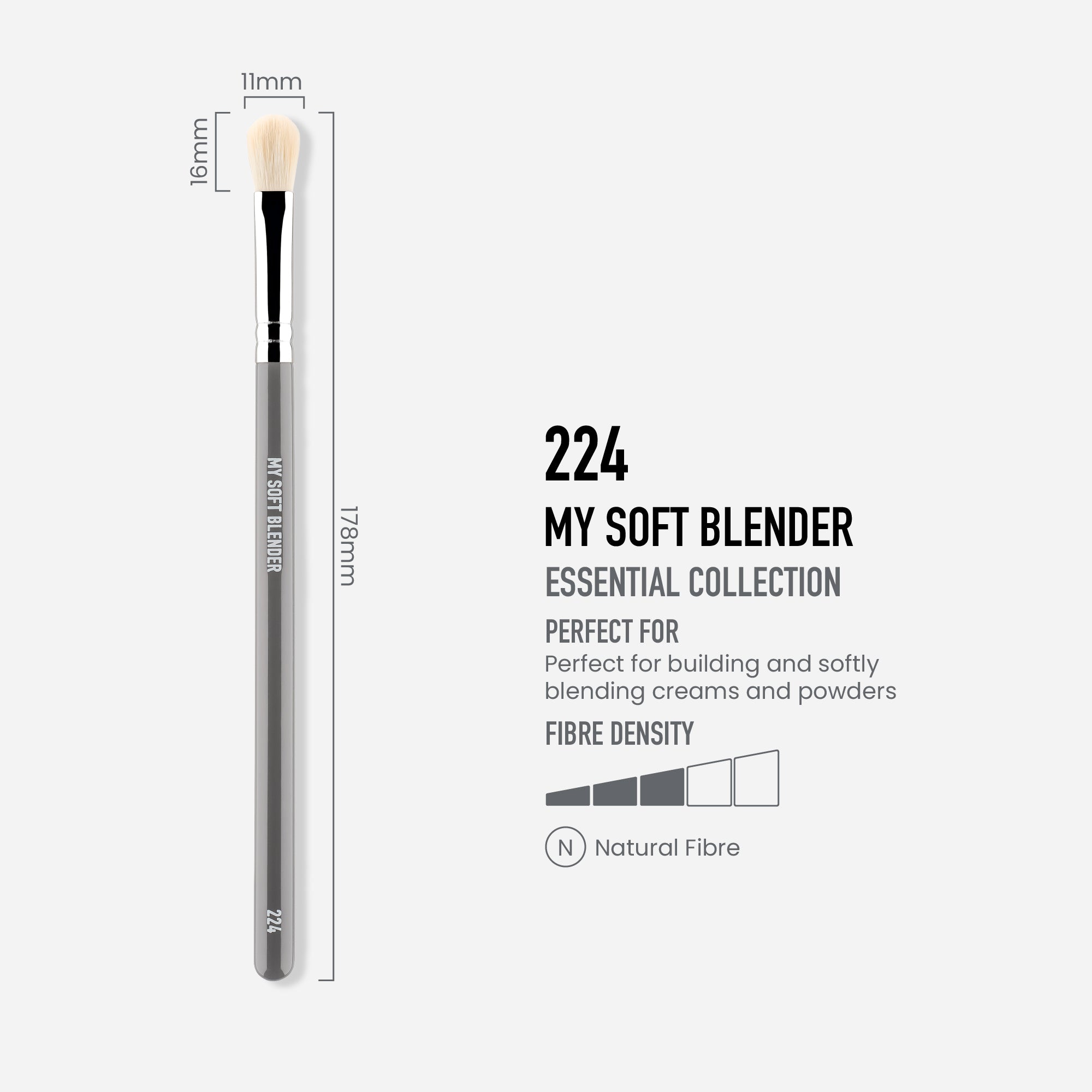 224 - MY SOFT BLENDER BRUSH