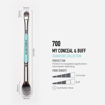 700 - MY CONCEAL & BUFF - DUAL ENDED BRUSH
