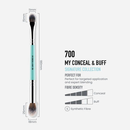 700 - MY CONCEAL & BUFF - DUAL ENDED BRUSH