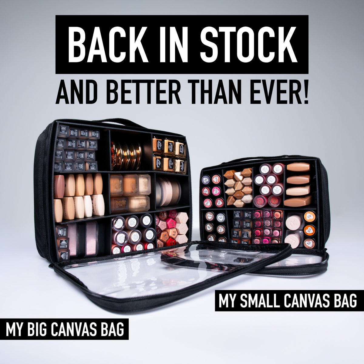 MY CANVAS BAG BACK IN STOCK