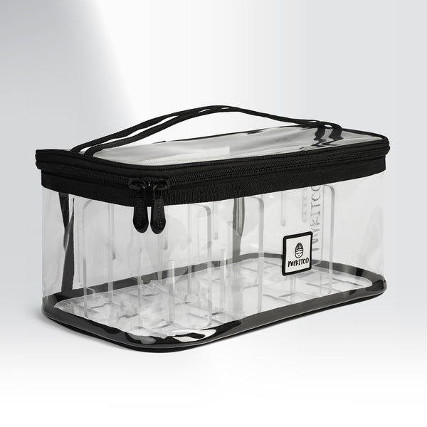 MYKITCO メイクバッグ MY BIG PVC BOX BAG: CLICK-IT EDITION™ – MYKITCO