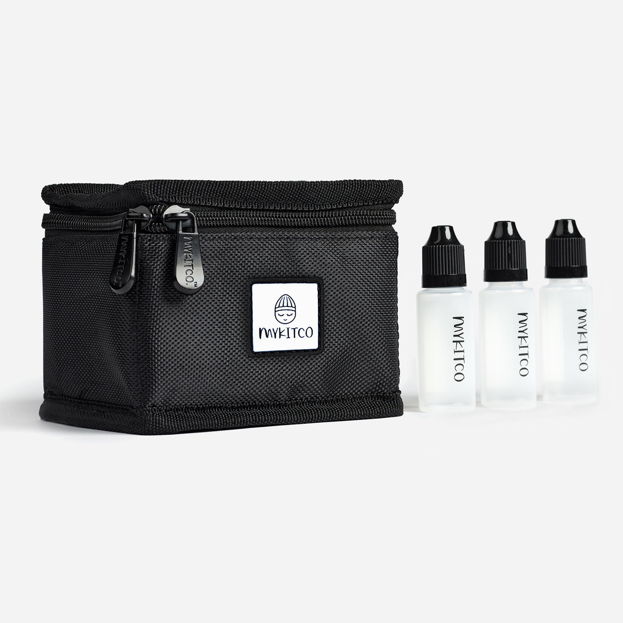MY SMALL BOTTLE BAG - small makeup bottle bag by MYKITCO.