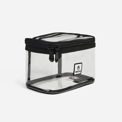 MY SMALL PVC BOX BAG - small PVC box-style makeup bag by MYKITCO.