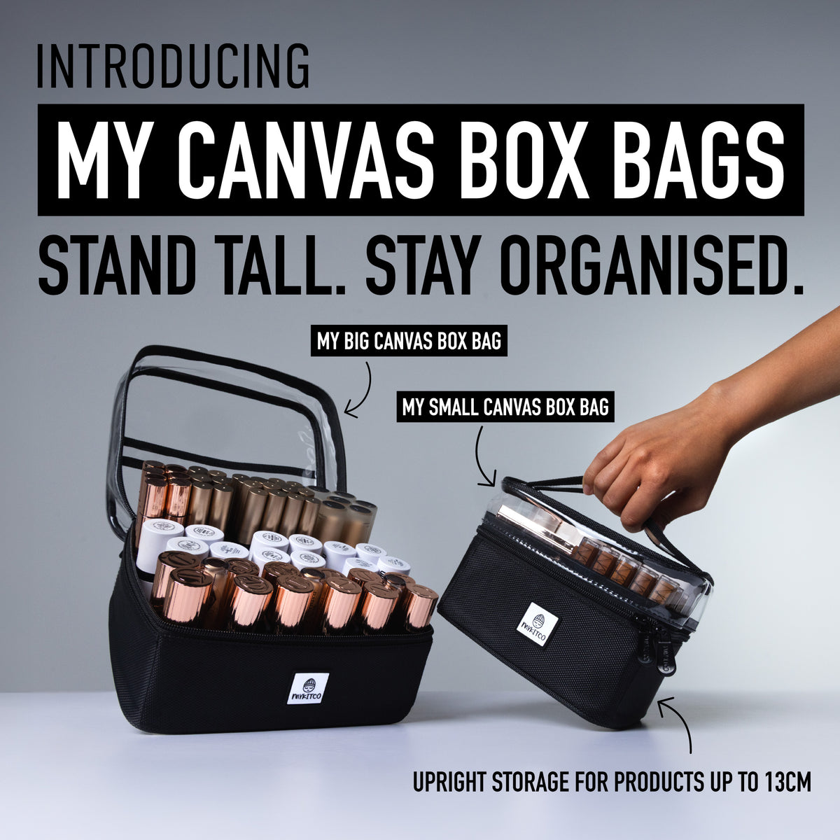 MY CANVAS BOX BAG