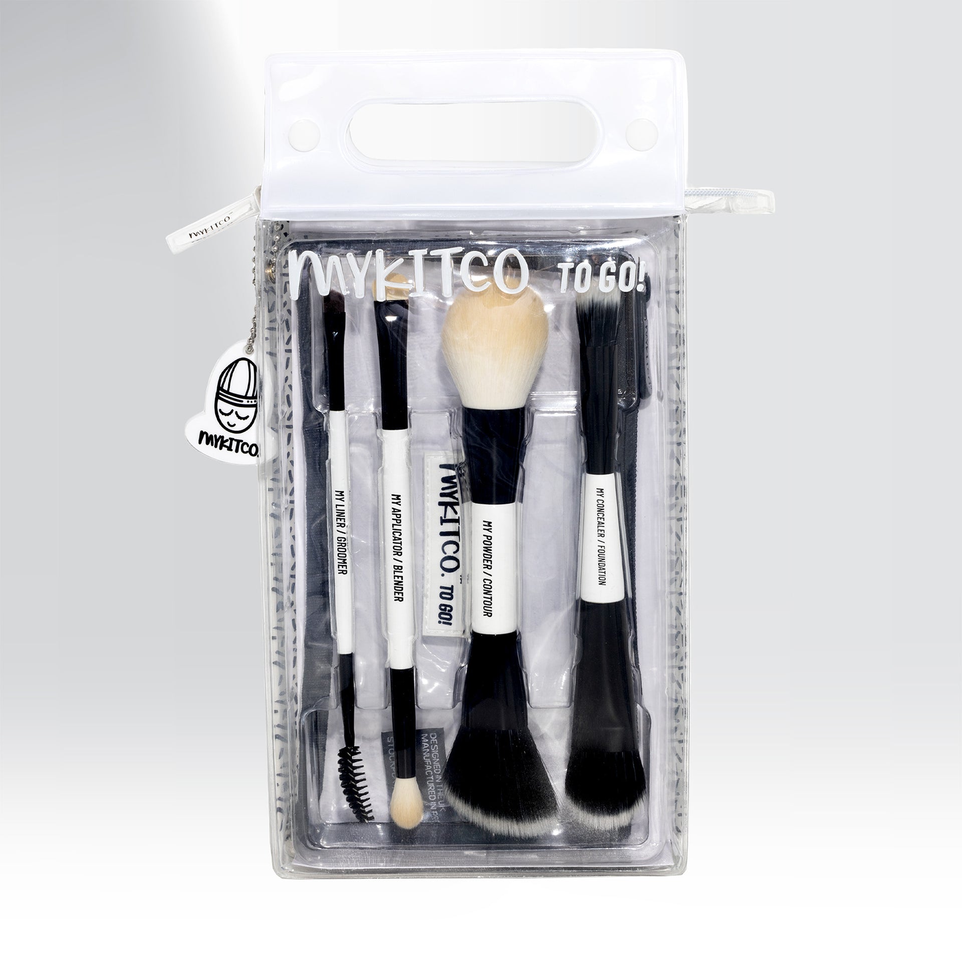MYKITCO TO GO! BRUSH SET: DUAL EDITION