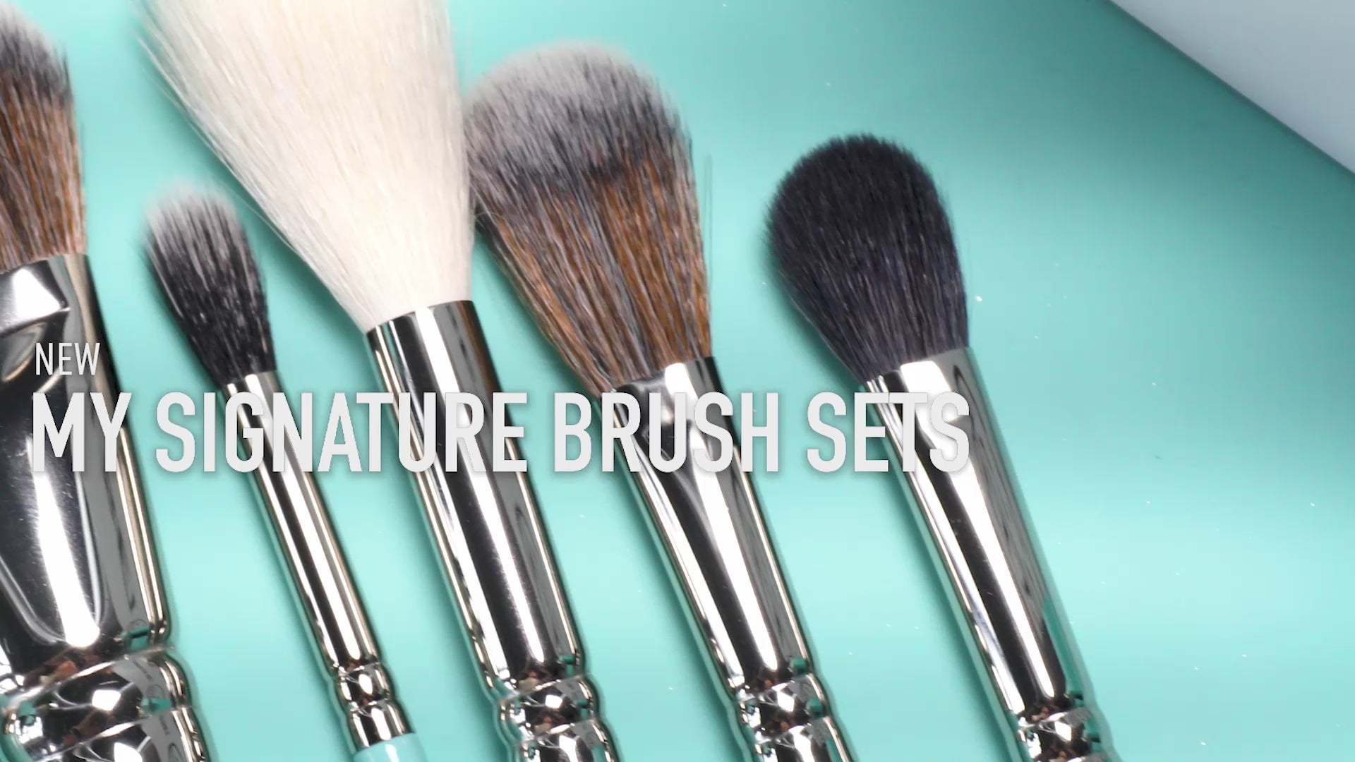 Load video: NEW IN MY SIGNATURE BRUSH SETS
