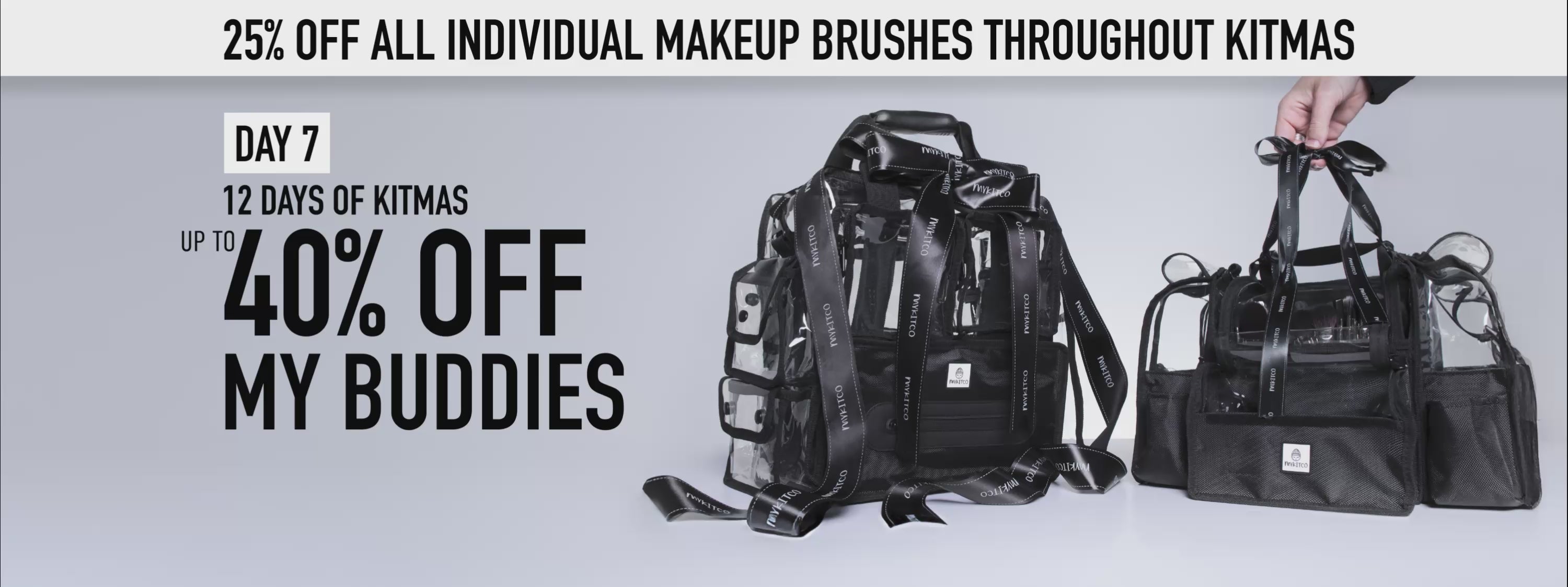 Load video: 12 DAYS OF KITMAS 25% OFF INDIVIDUAL BRUSHES