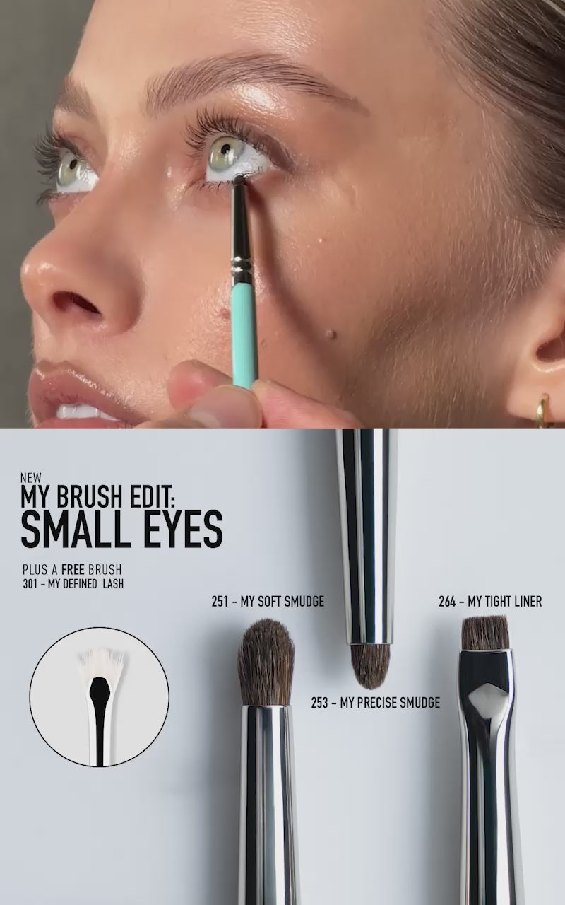 Load video: MY BRUSH EDIT: SMALL EYES